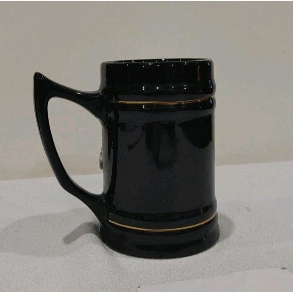 Chicago Bears Ceramic Beer Mug Stein Black - Picture 3 of 8